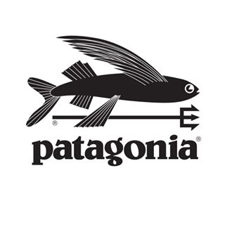 Patagonia flying store fish logo