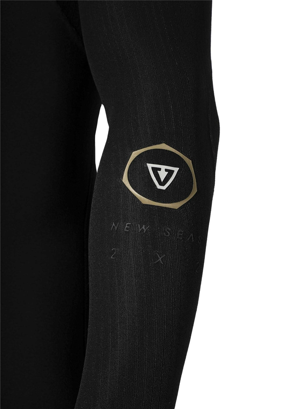 VISSLA MENS NEW SEAS U-ZIP 2MM LS SPRING - BLACK