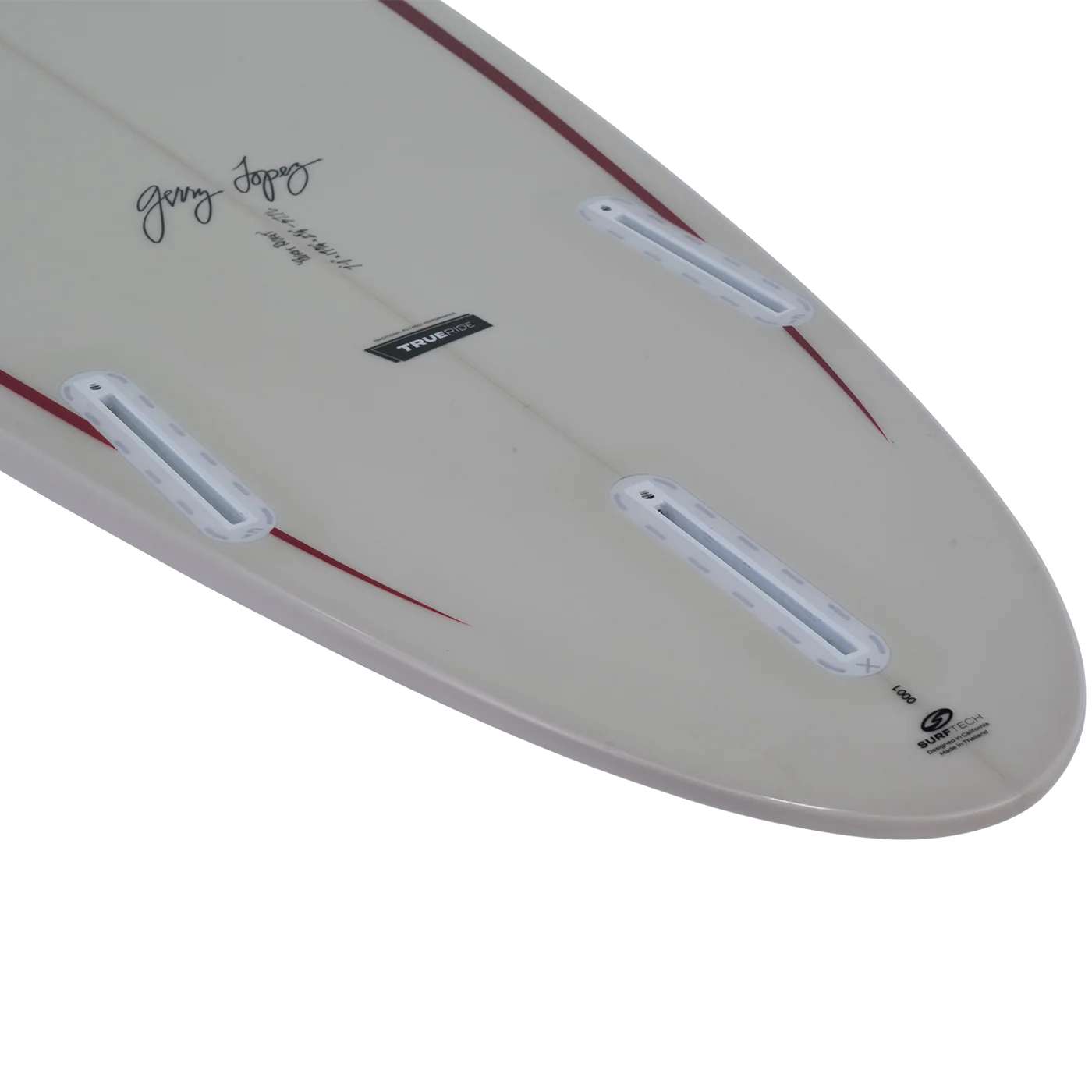 GERRY LOPEZ POCKET ROCKET 6'8" TRUERIDE FUTURES 34.9L