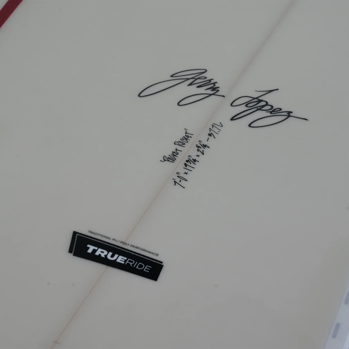 GERRY LOPEZ POCKET ROCKET 6'8" TRUERIDE FUTURES 34.9L
