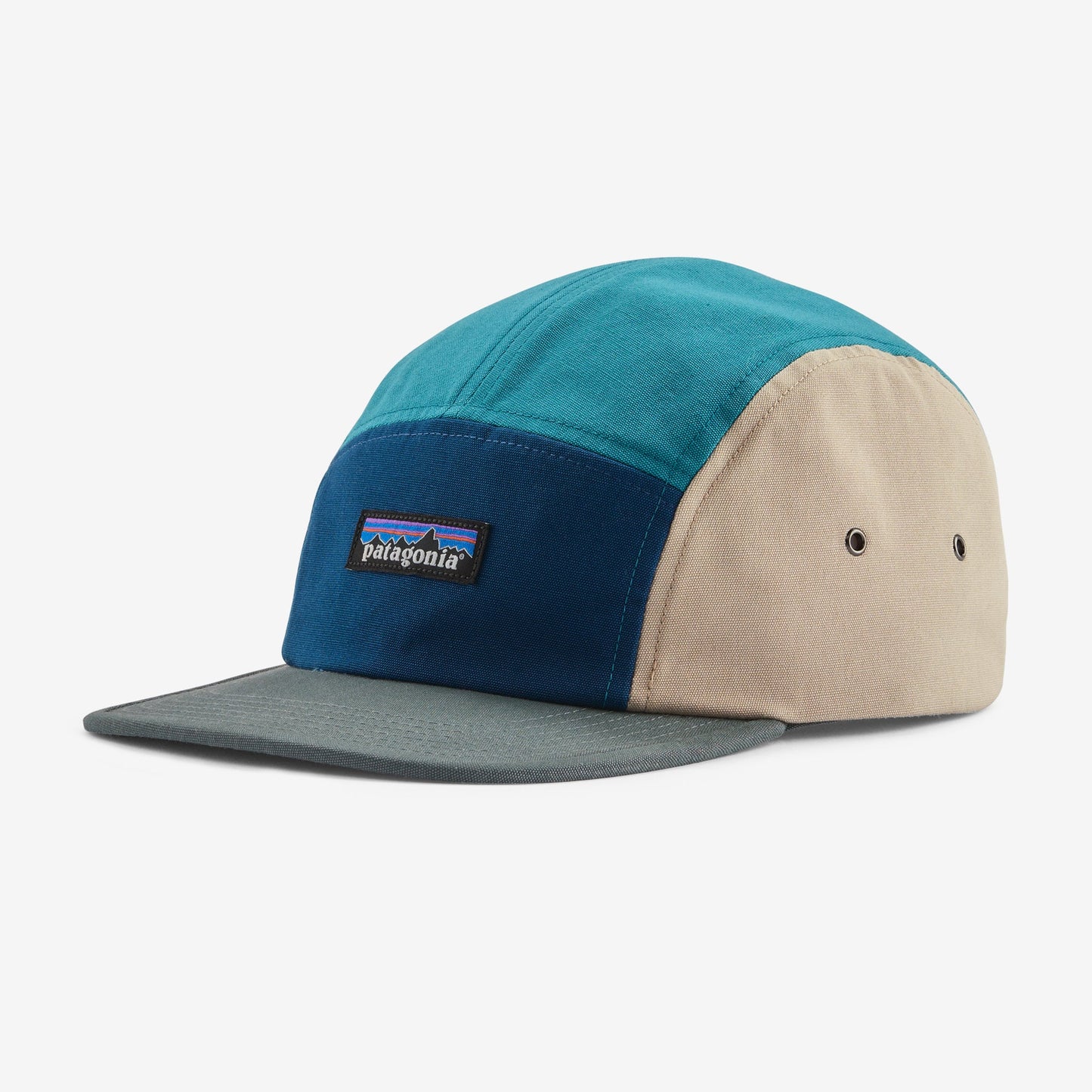 PATAGONIA P-6 LABEL MACLURE HAT - LAGOM BLUE