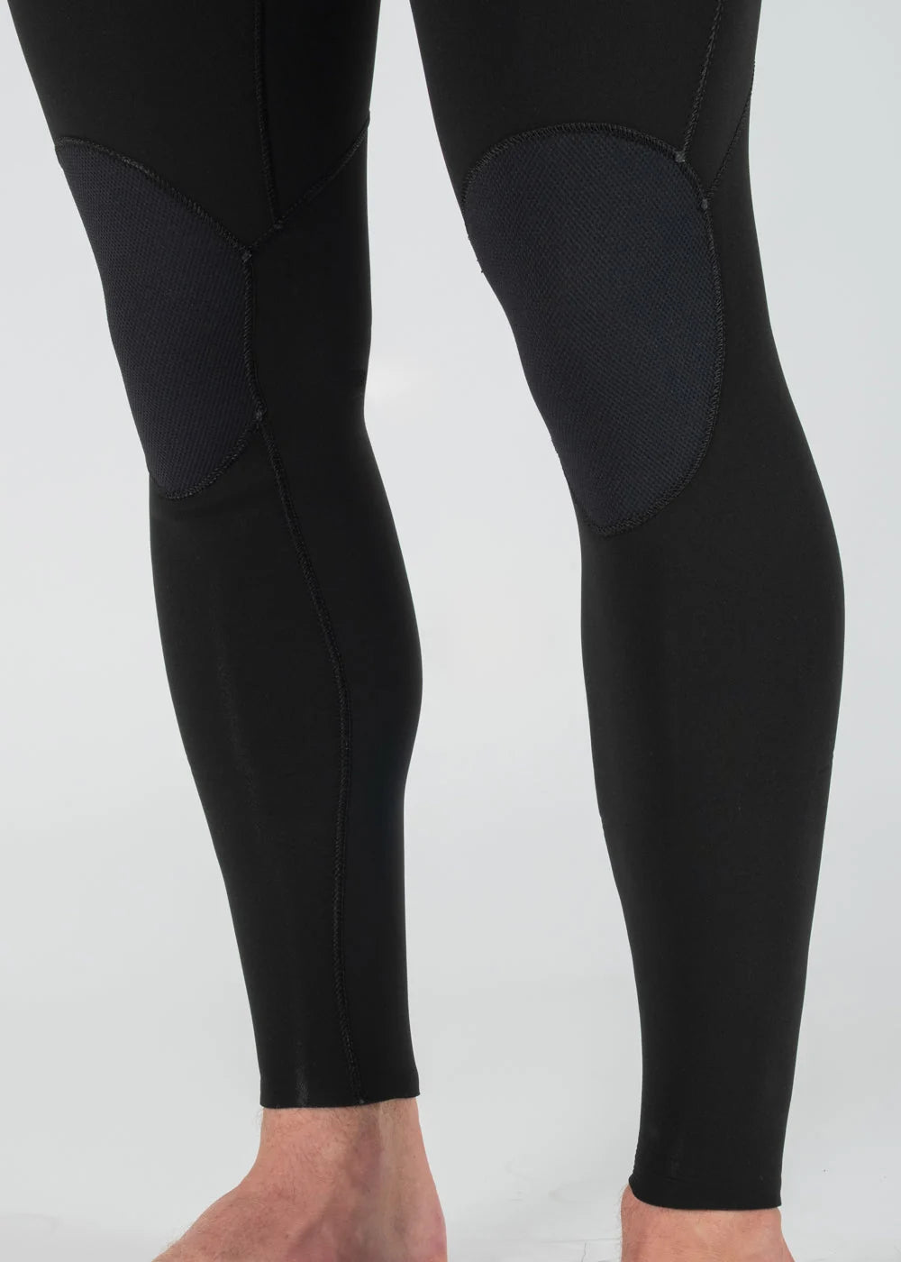 VISSLA MENS NEW SEAS 2MM U-ZIP SS FULL - BLACK