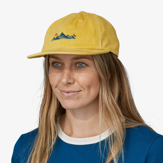 PATAGONIA CORDUROY CAP - SPIRITED SEASONS SKYLINE: SURFBOARD YELLOW