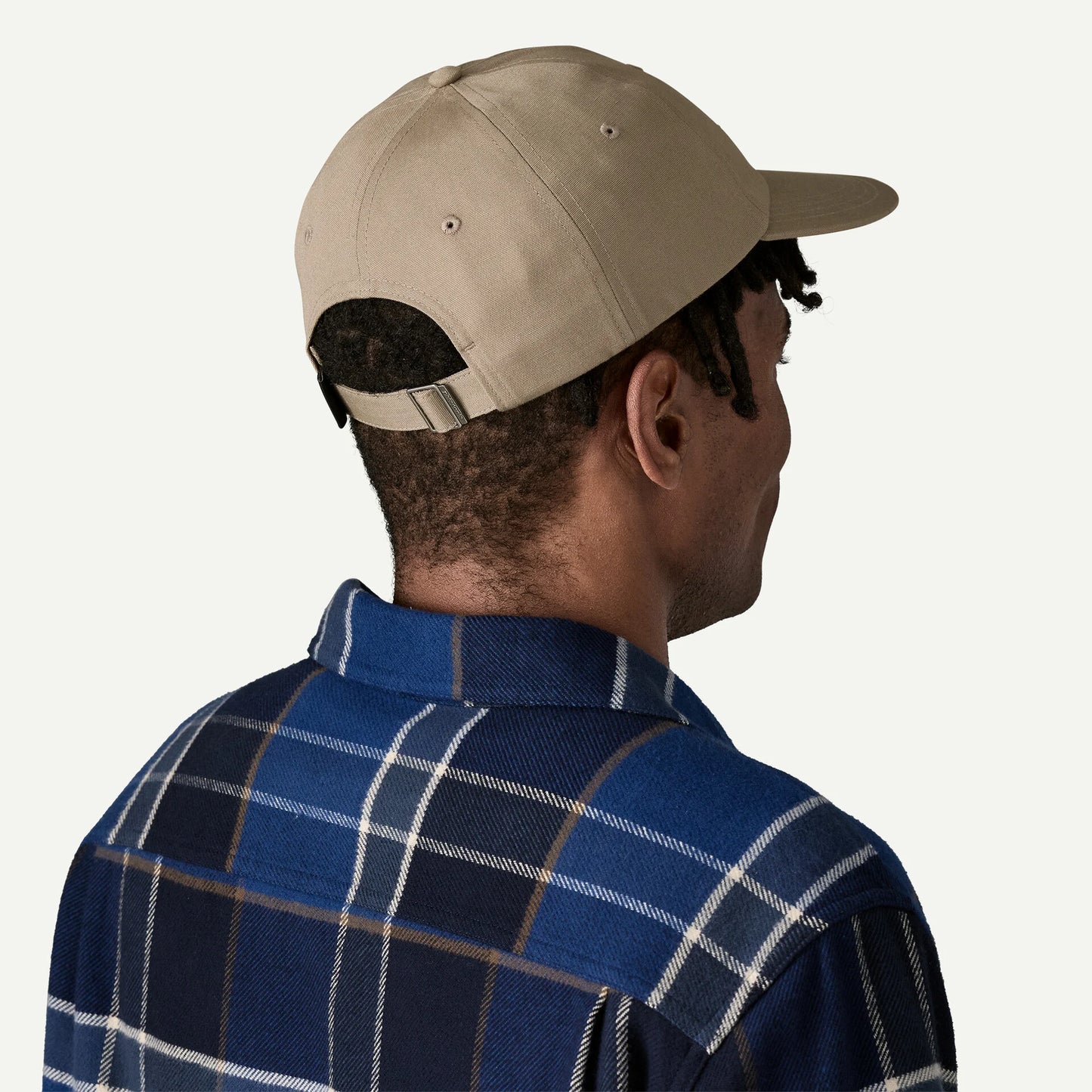 PATAGONIA FITZ ROY ICON TRAD CAP - TEXT LOGO: SEABIRD GREY