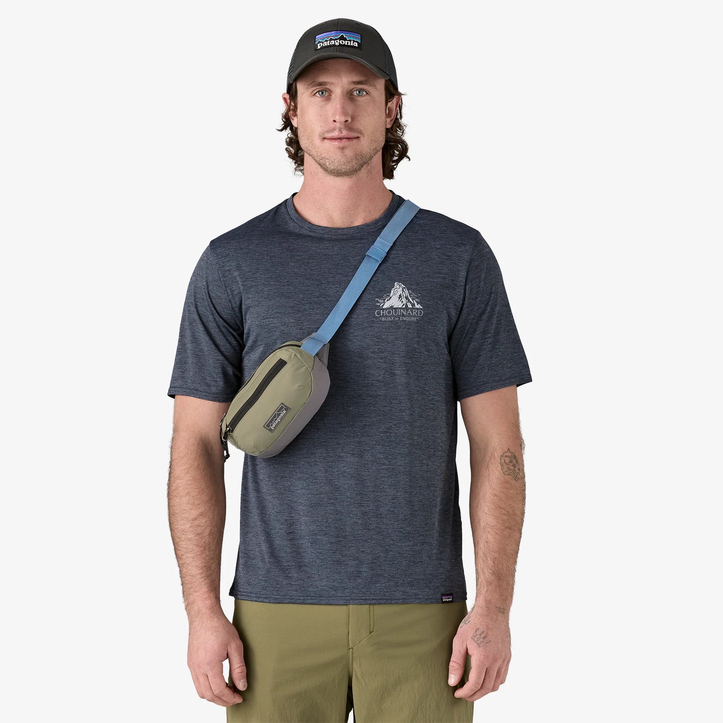 PATAGONIA TERRAVIA MINI HIP PACK 1L - RIVER ROCK GREEN