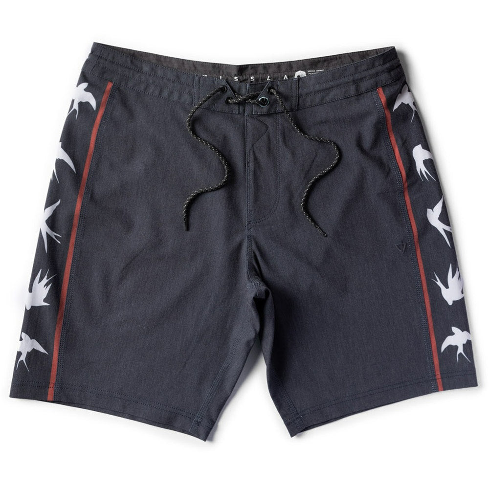 VISSLA NK SWARM 21" BOARDSHORT - BLACK