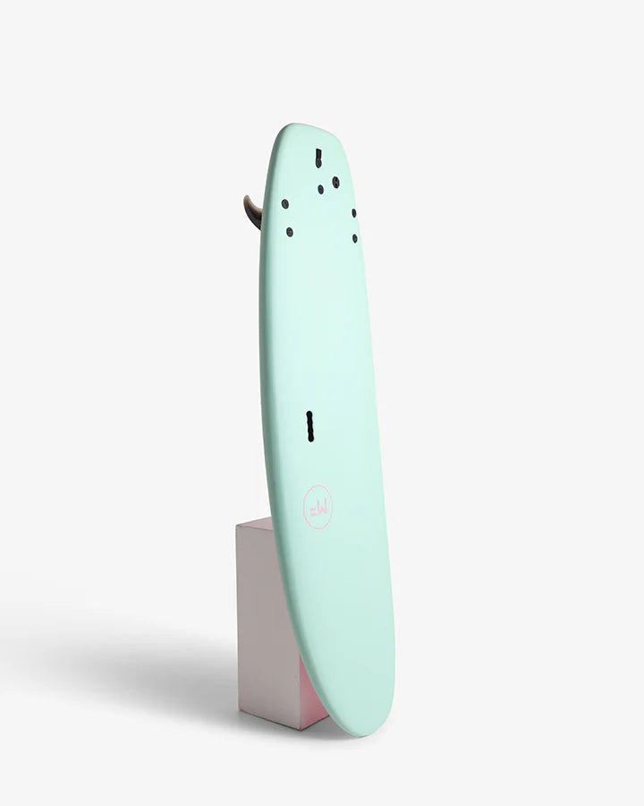 MICK FANNING DOUBLE RAINBOW 7'6" SUPERSOFT FCS II 71L - MINT/PINK