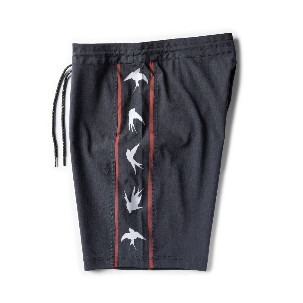 VISSLA NK SWARM 21" BOARDSHORT - BLACK