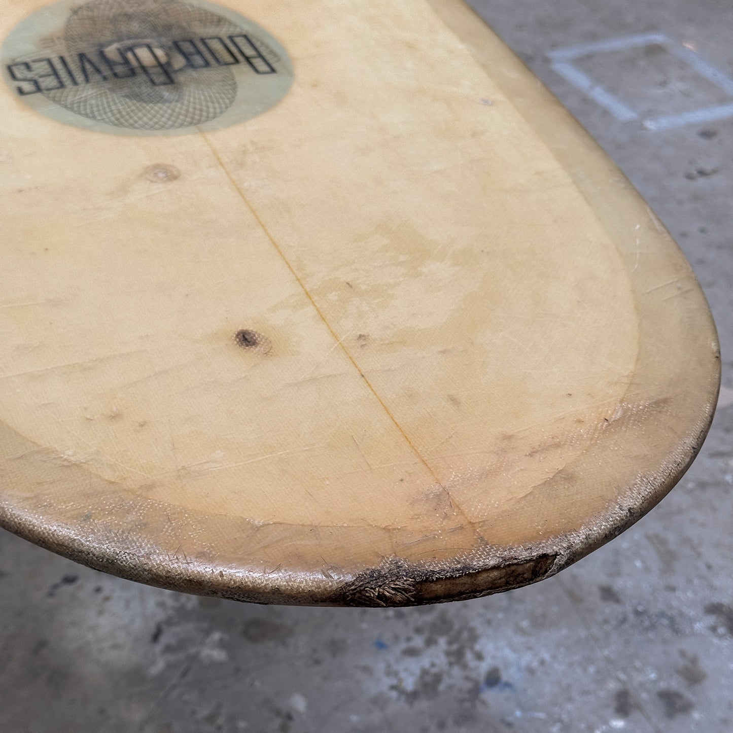 BOB DAVIES ALLAN BYRNE MODEL 8'3" SINGLE FIN 70L