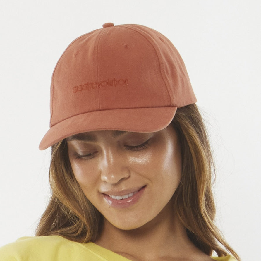 SISSTREVOLUTION NOB HILL BASEBALL HAT - RUST
