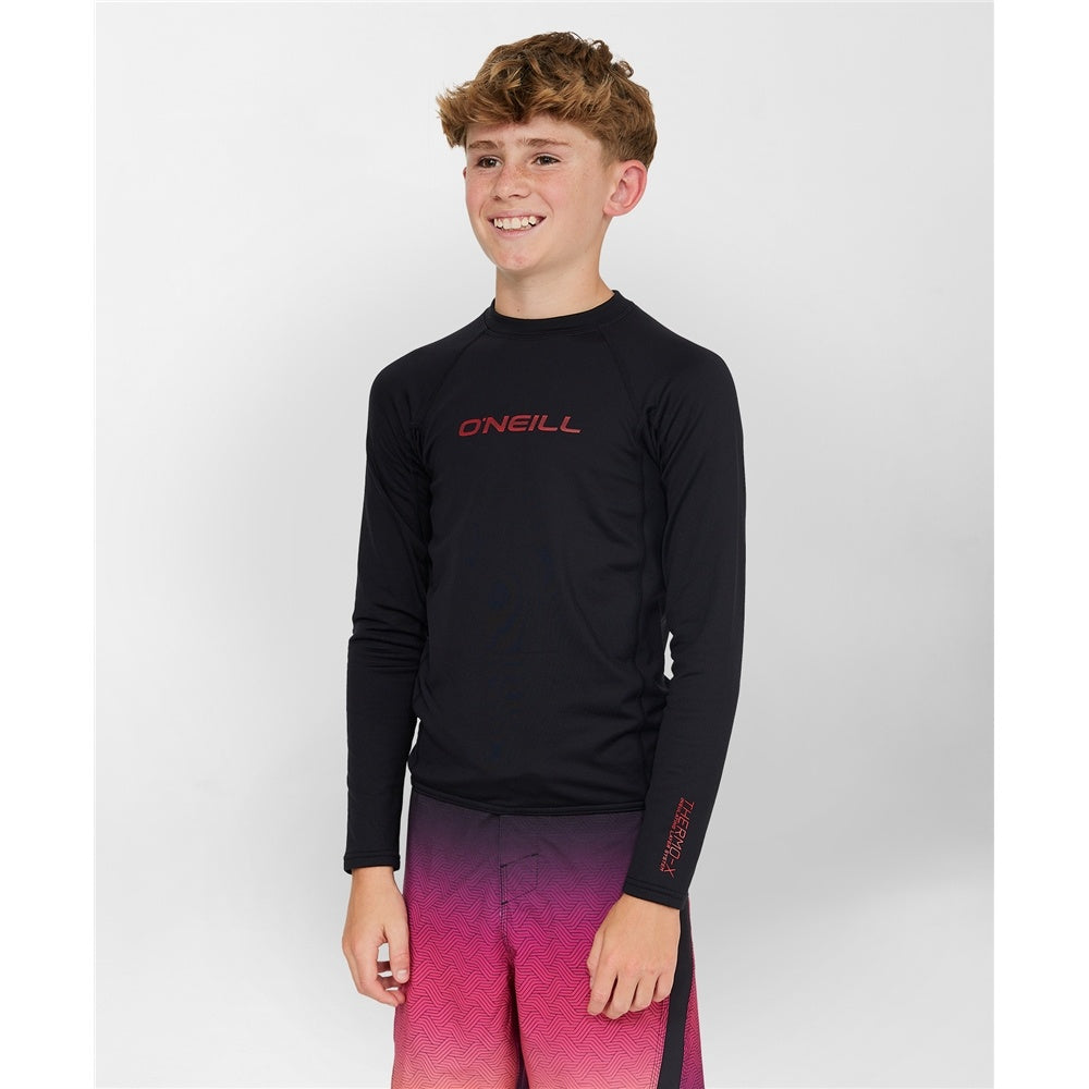 O'NEILL YOUTH THERMO X LS CREW - BLACK