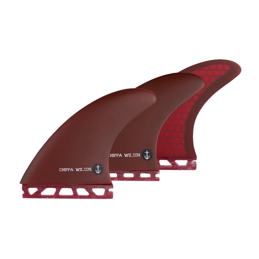 CAPTAIN FIN CHIPPA WILSON NEW BONES FUTURES TRI L BURGANDY