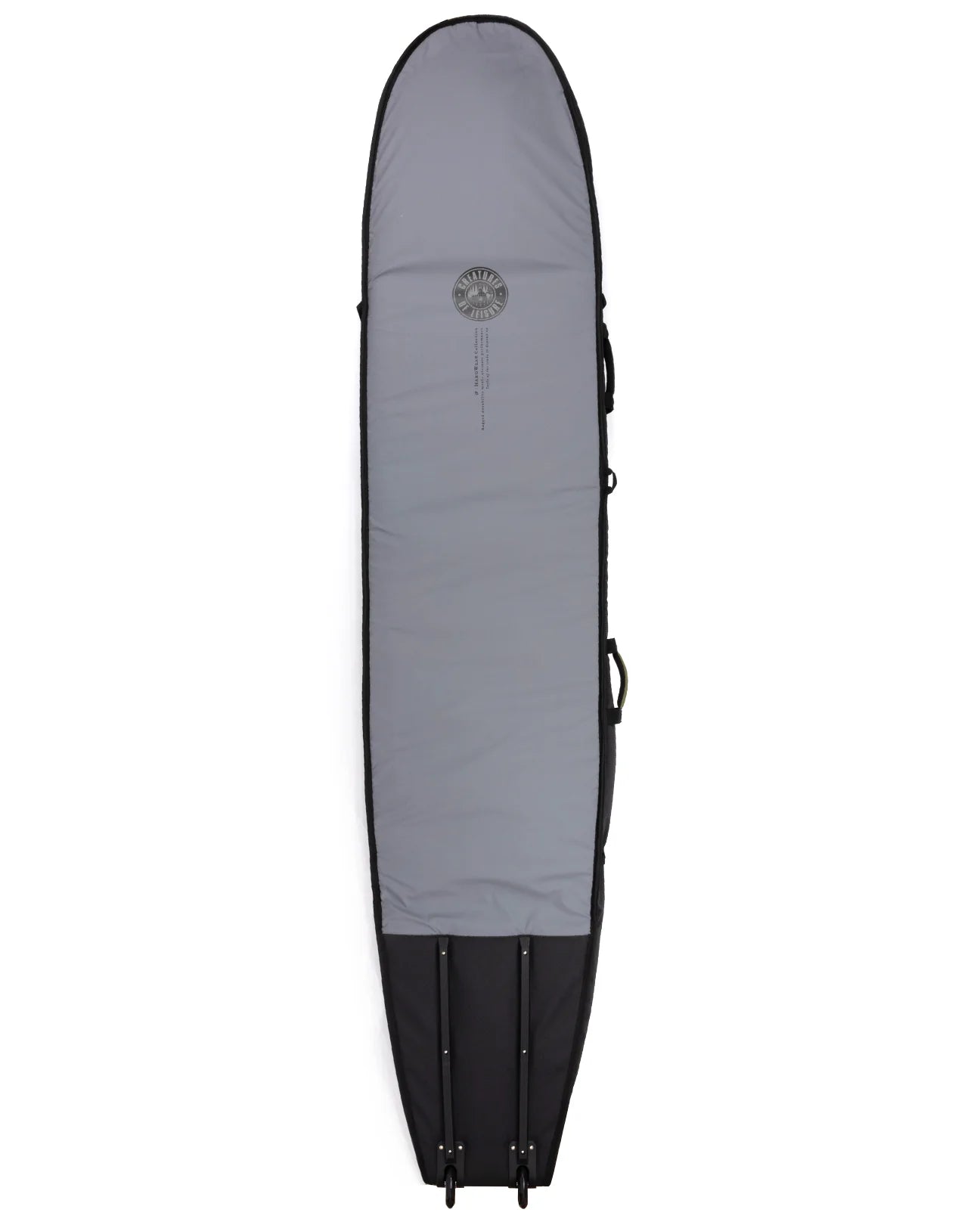 CREATURES HARDWARE LONGBOARD 2-3 WHEELY TRAVEL BOARD BAG - MILITARY TITANIUM