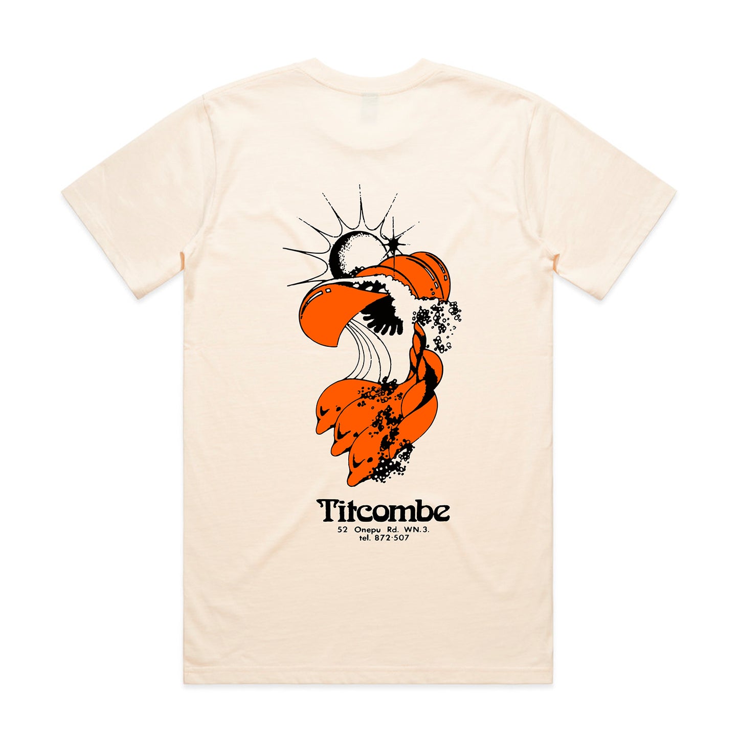 TITCOMBE OG LOGO CLASSIC TEE - ECRU