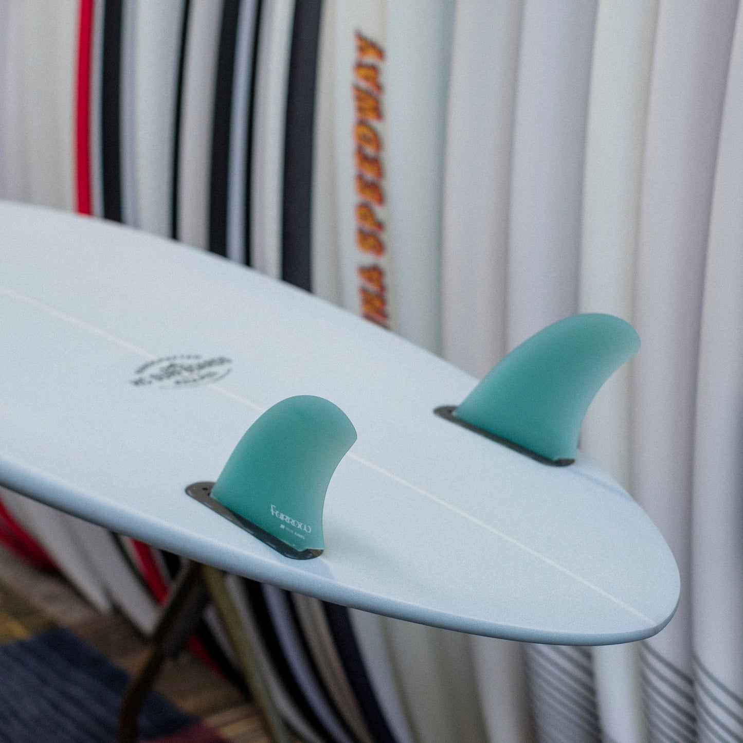 HAYDEN CHAMBERLAIN TWIN PIN 6'0" PU FUTURES 34L