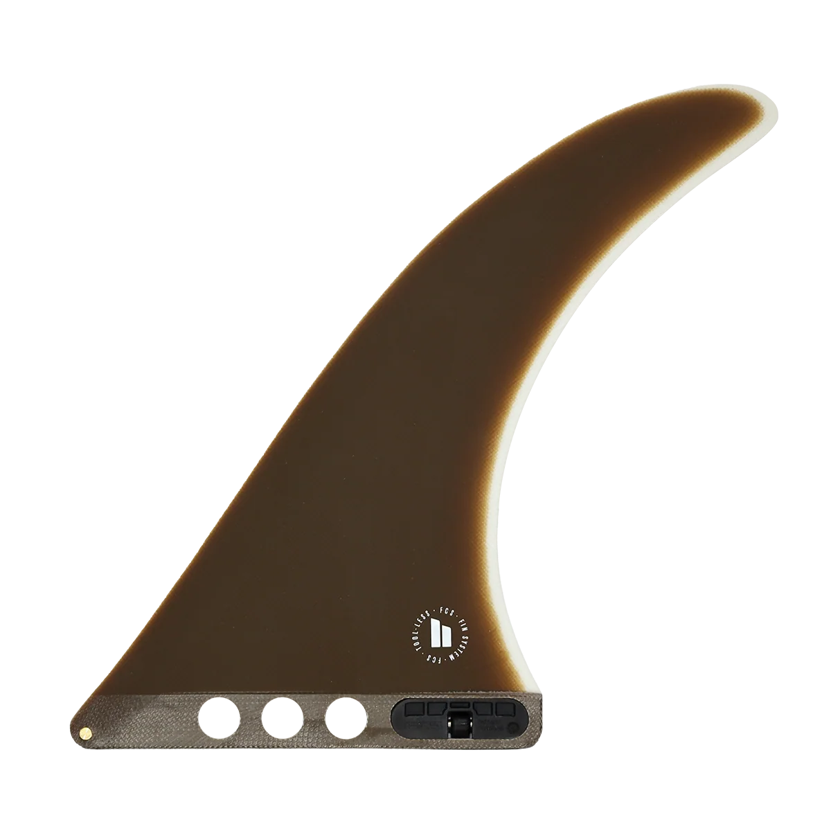 FCS II FLOW III LONGBOARD FIN PG 10.5" - CACAO