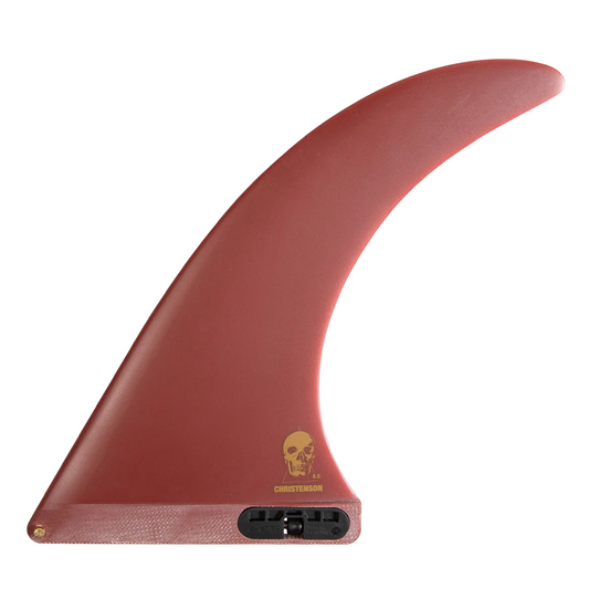 FCS II CHRISTENSON LONGBOARD FIN PG 8" - BLOOD RED