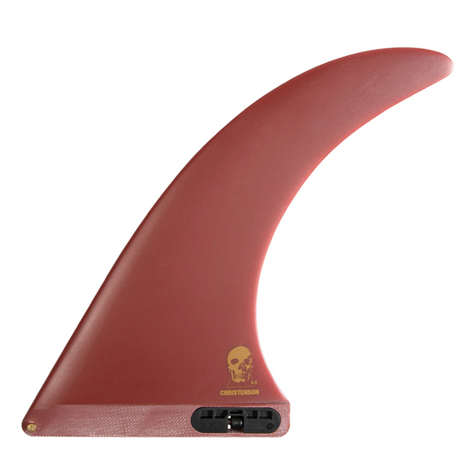 FCS II CHRISTENSON LONGBOARD FIN PG 9" - BLOOD RED