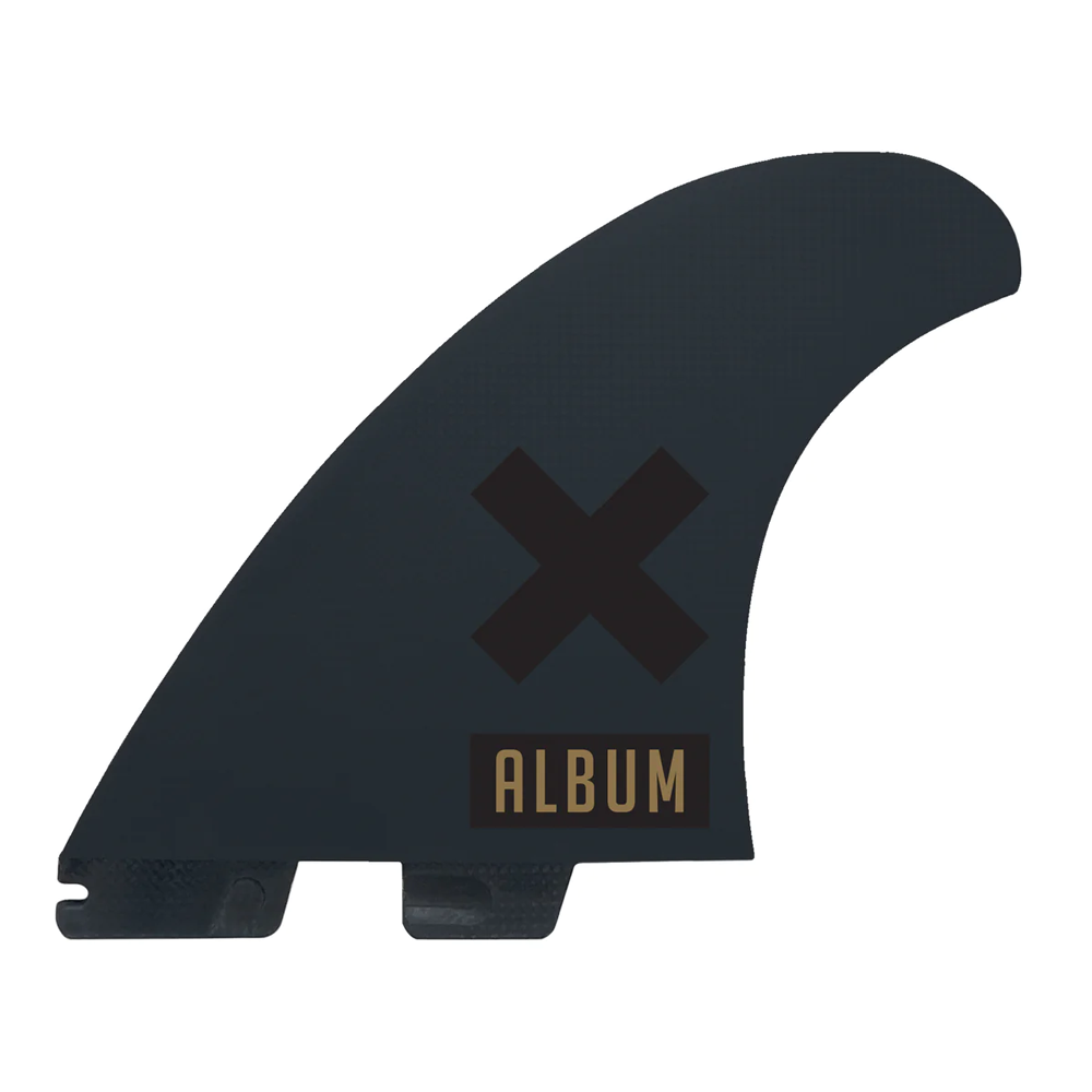 FCS II ALBUM TWIN + STABILISER PG M-L - BLACK/GOLD