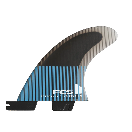 FCS II PERFORMER QUAD REAR PC S/M/L - TRANQUIL BLUE