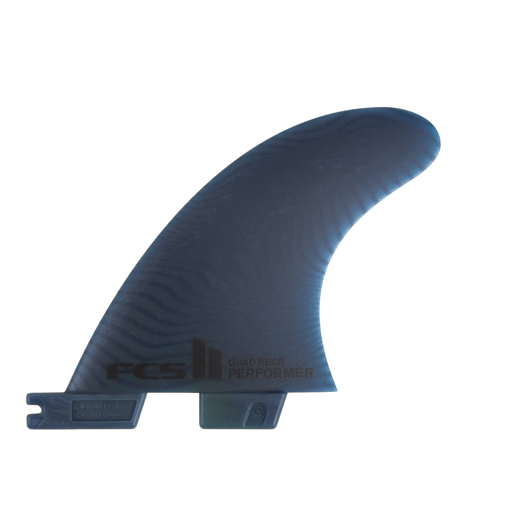 FCS II PERFORMER NEO GLASS QUAD REAR M - PACIFIC