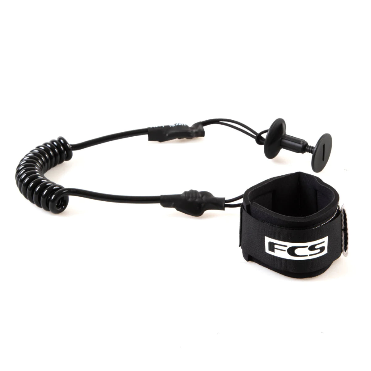 FCS BODYBOARD CLASSIC WRIST LEASH - BLACK