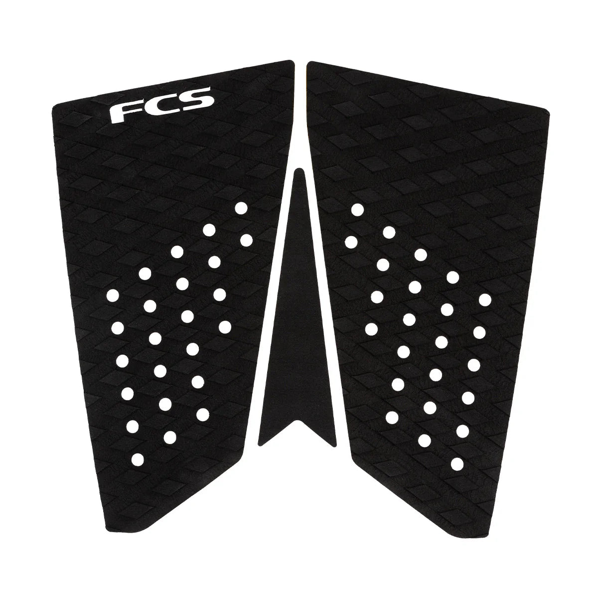FCS T-3 FISH ECO 3PC GRIP/TRACTION - BLACK