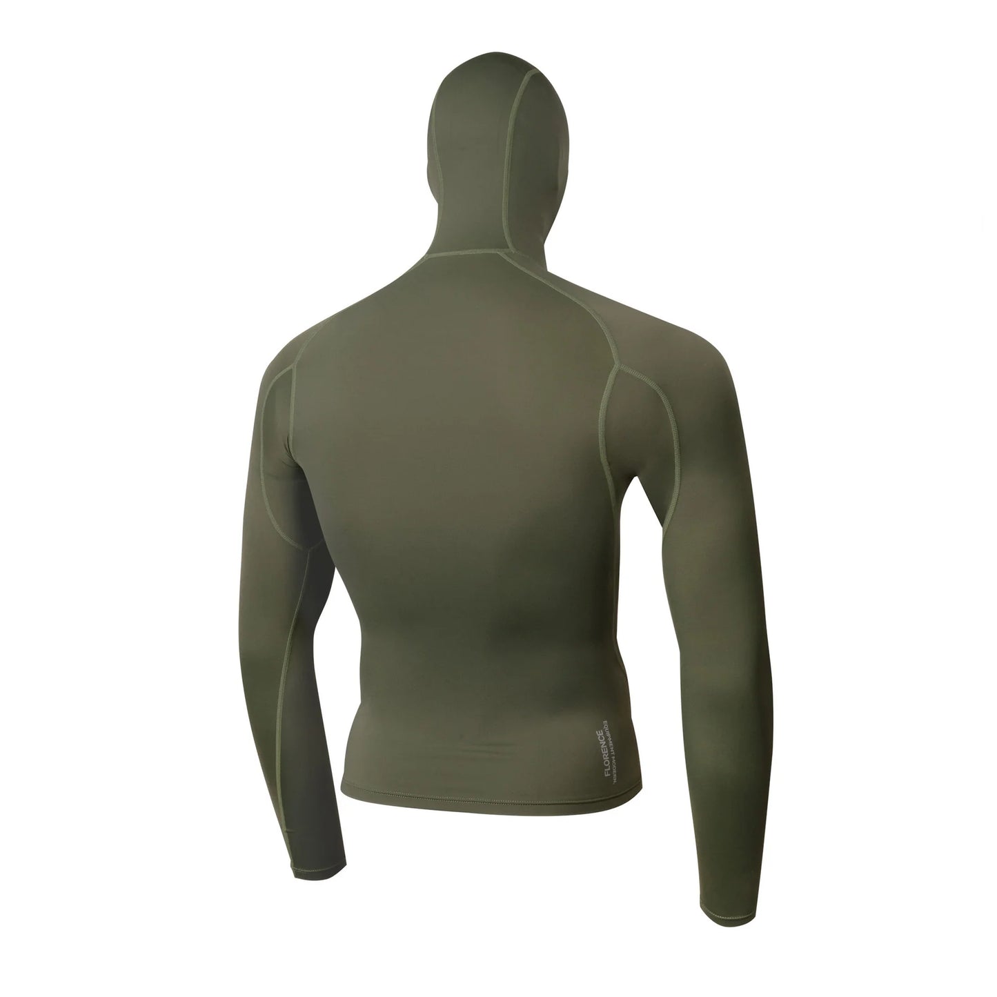 FLORENCE STANDARD ISSUE L/SL HOODED RASH GUARD - THYME