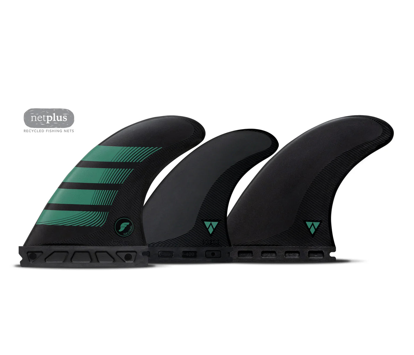 FUTURES F6 ALPHA 5-FIN M - CARBON/TEAL