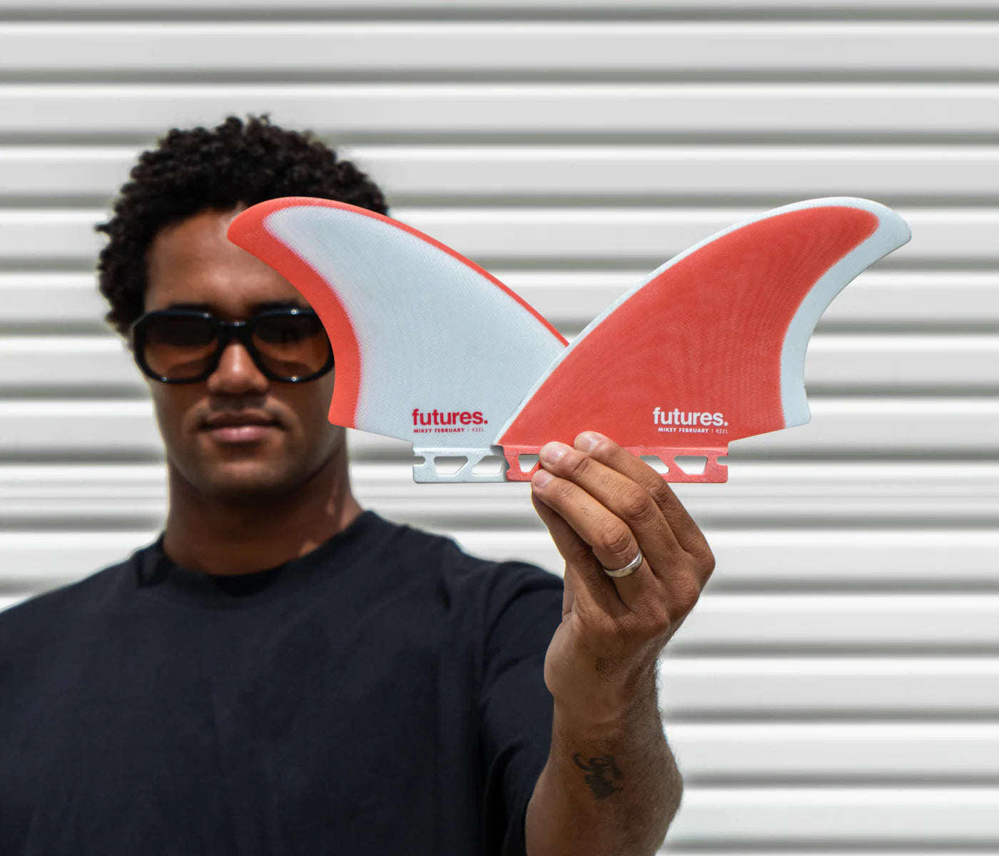 FUTURES MIKEY FEBRUARY FG KEEL TWIN - RED/GREY