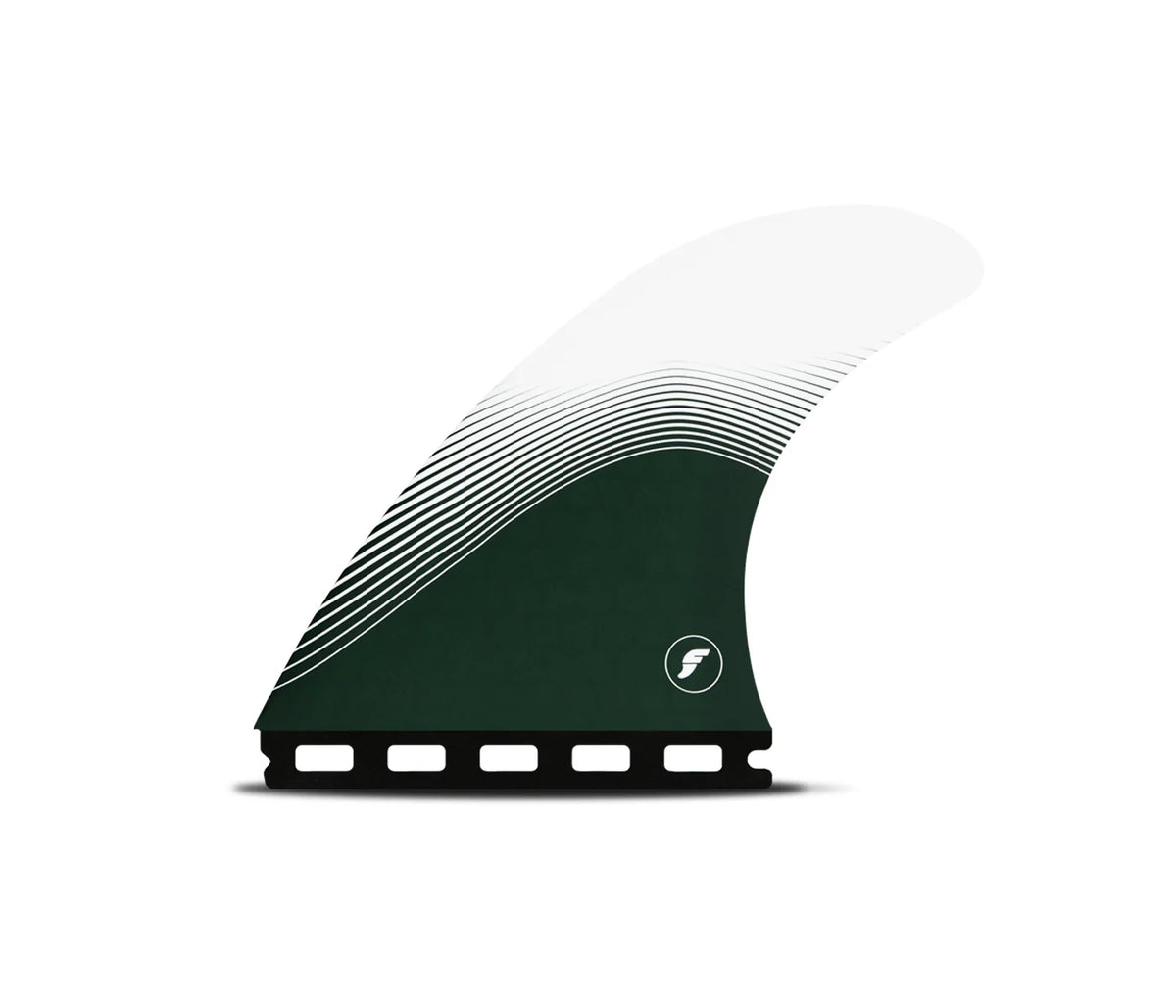 FUTURES TIMMY PATTERSON TP1 HONEYCOMB TRI L - WHITE/FOREST GREEN