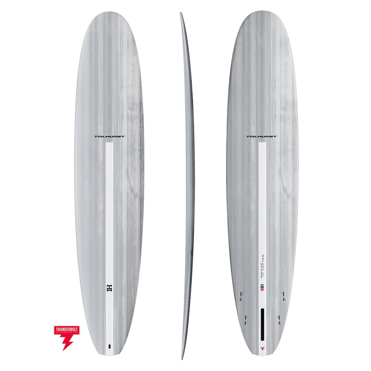 HARLEY INGLEBY | TOLHURST DIAMOND DRIVE 2.0 9'6" THUNDERBOLT RED FCS II 78.6L - WHITE