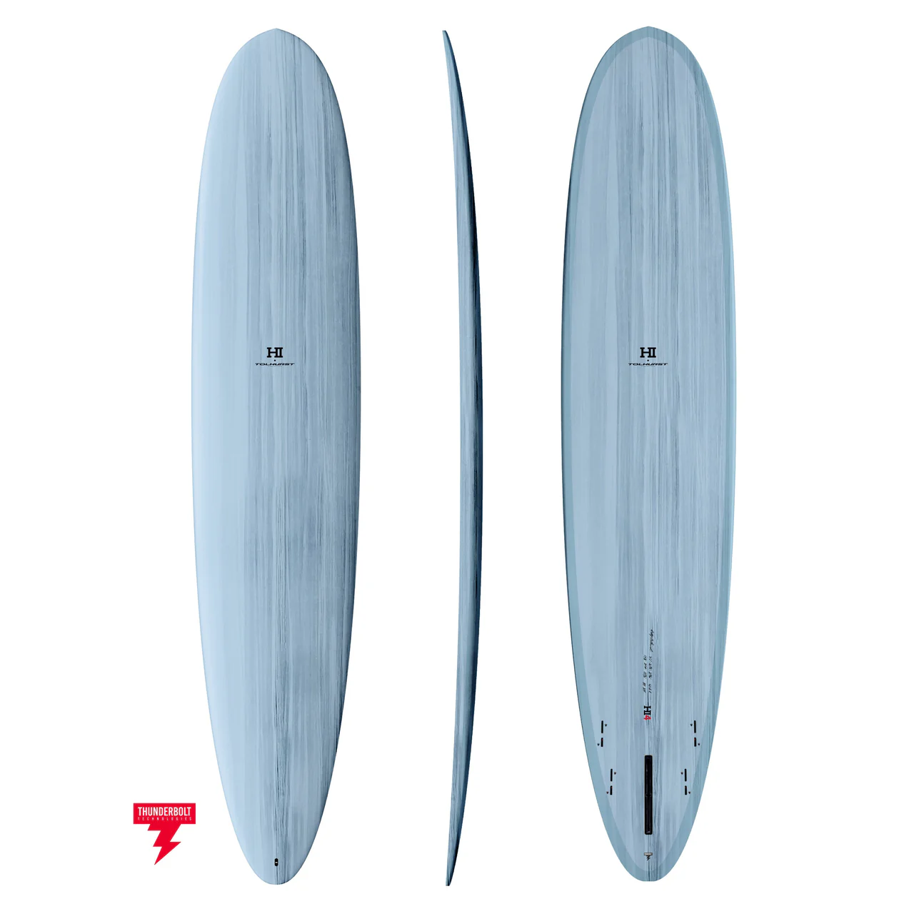 HARLEY INGLEBY | TOLHURST HI4 9'1" THUNDERBOLT RED FCS II 64.5L - LIGHT BLUE