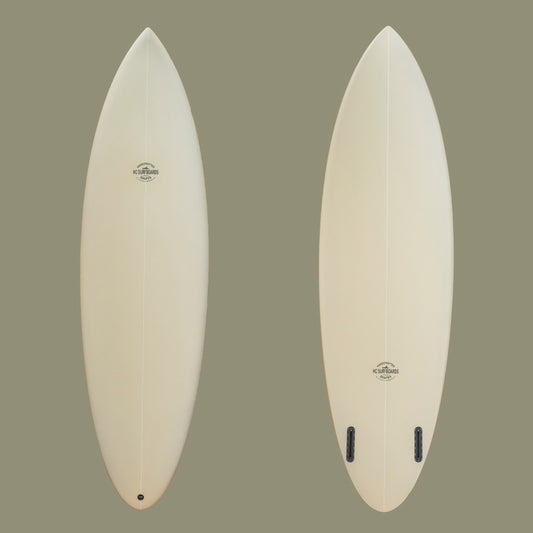 HAYDEN CHAMBERLAIN TWIN PIN 6'6" PU FUTURES 42.5L