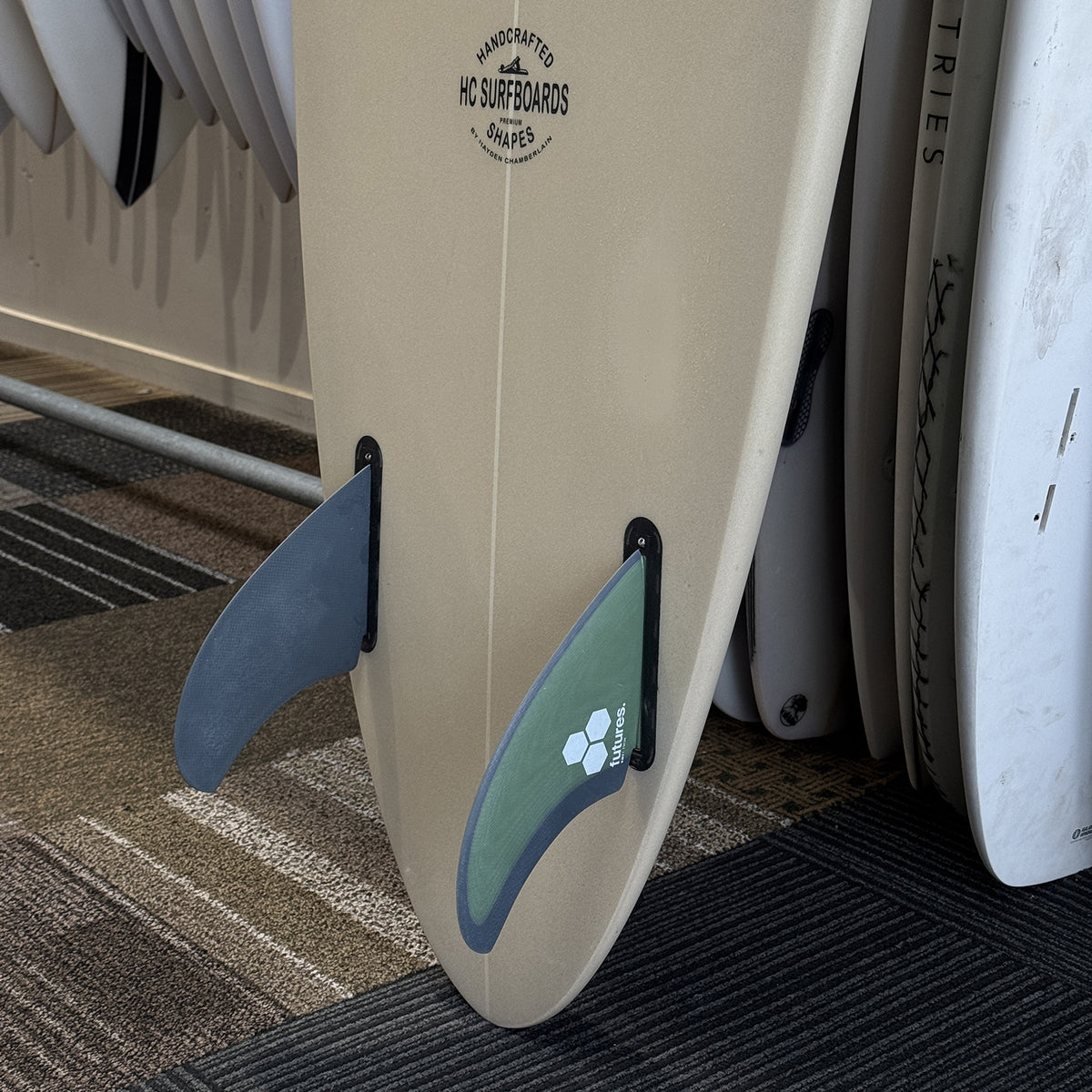 HAYDEN CHAMBERLAIN HC TWIN PIN 6'6" PU FUTURES 42.5L