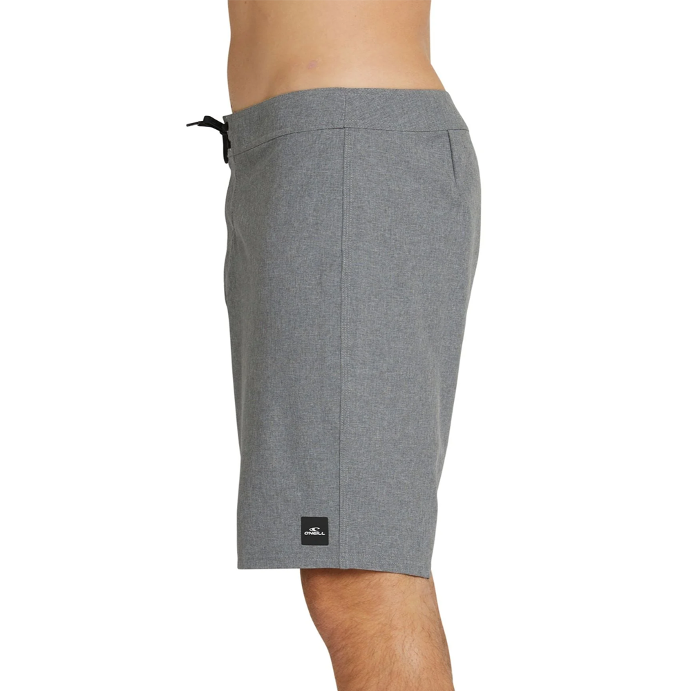 O'NEILL HYPERFREAK HEAT 19" BOARDSHORT HEATHER GREY