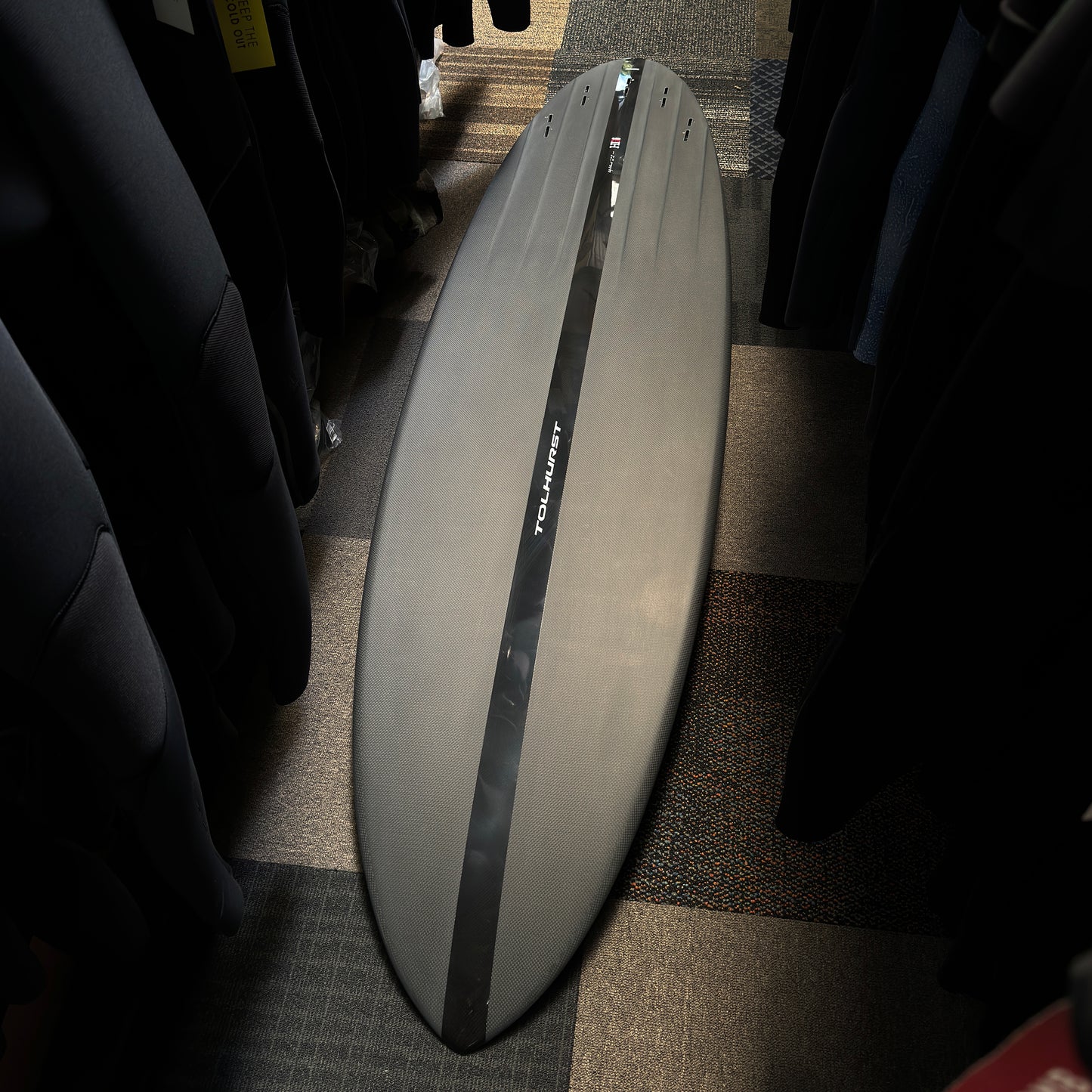 HARLEY INGLEBY | TOLHURST MID 6 THUNDERBOLT BLACK - CARBON 7'0" 40.6L FCS II