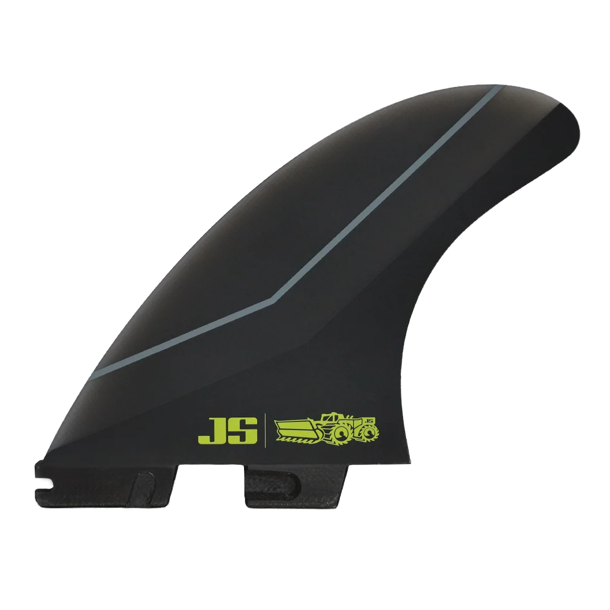 FCS II JS PG PRO TRI M/L - SMOKE/LIME