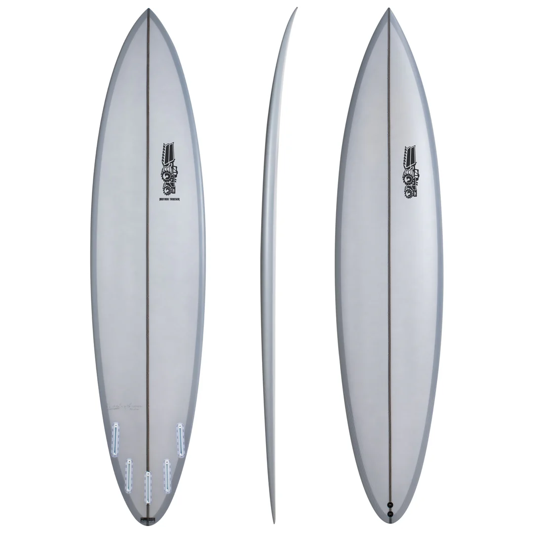 JS MOTHER TRUCKER 8'0" PU FUTURES 50.1L - STORM GREY