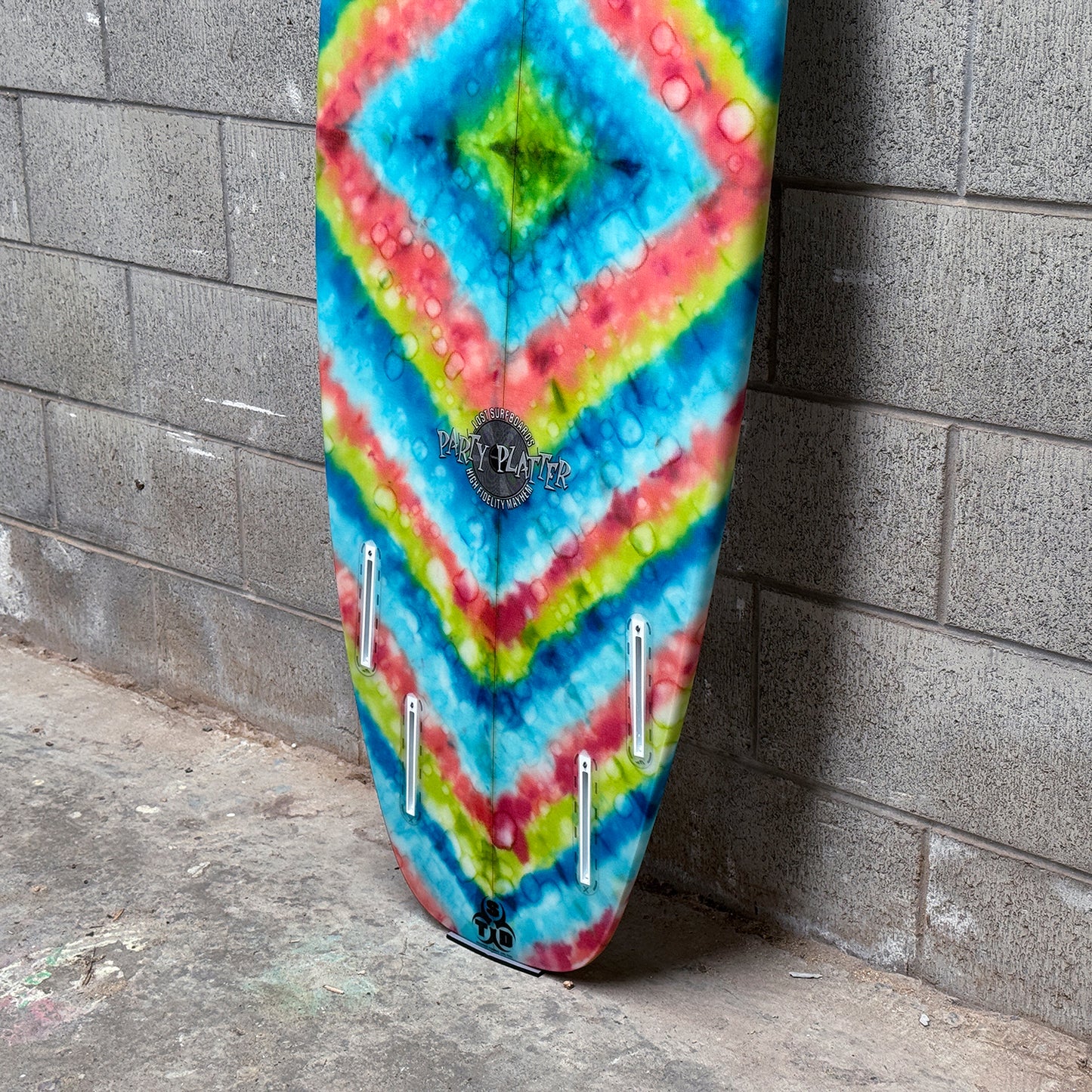 ...LOST PARTY PLATTER 5'4" PU FUTURES 33.25L