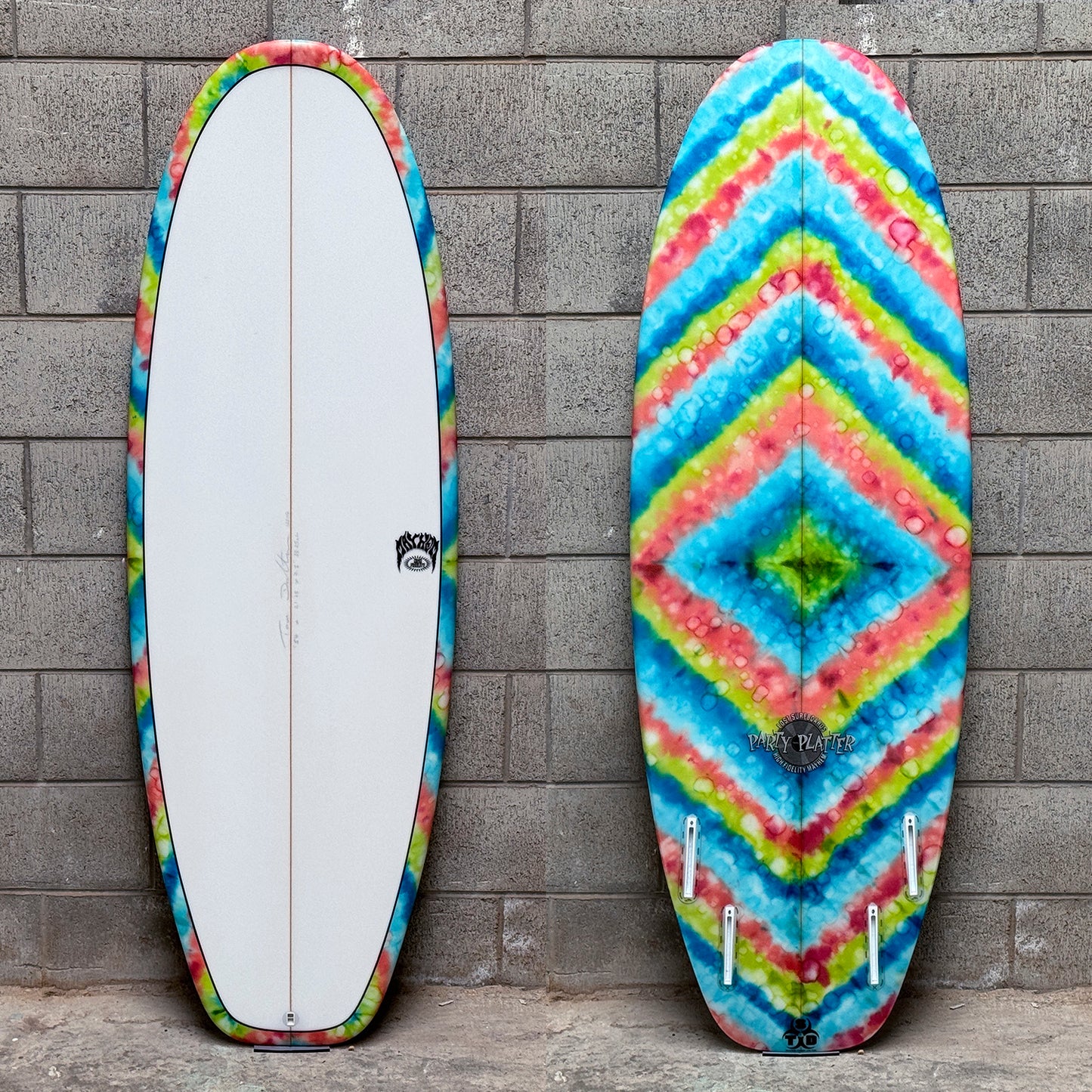 ...LOST PARTY PLATTER 5'4" PU FUTURES 33.25L