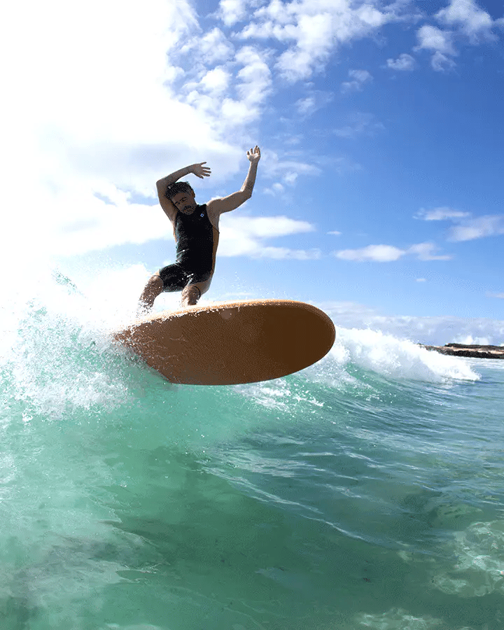 MICK FANNING BEASTIE 7'6" SUPERSOFT FCS II 57.51L - CLAY