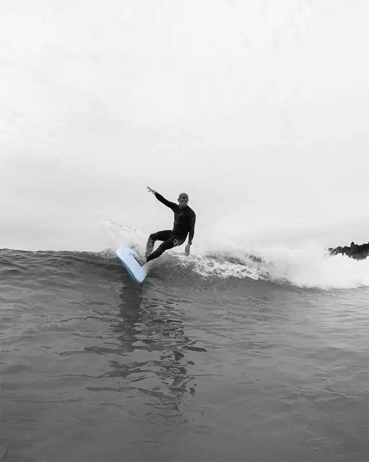 MICK FANNING BEASTIE 7'6" SUPERSOFT FCS II 57.51L - SKY