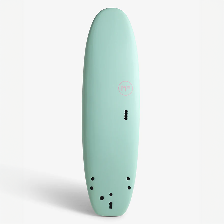 MICK FANNING DOUBLE RAINBOW 7'6" SUPERSOFT FCS II 71L - MINT/PINK