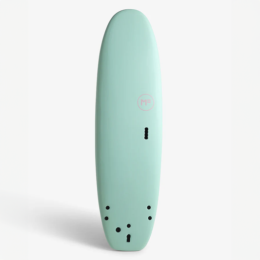 MICK FANNING DOUBLE RAINBOW 7'6" SUPERSOFT FCS II 71L - MINT/PINK