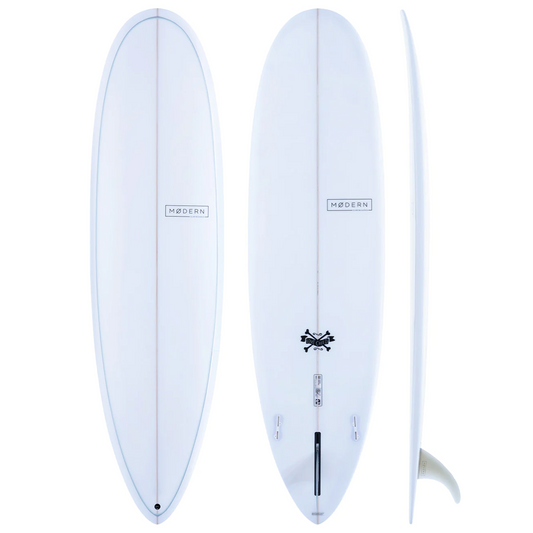 MODERN LOVE CHILD 6'8" PU FCS II 47.6L SKY BLUE PINLINE