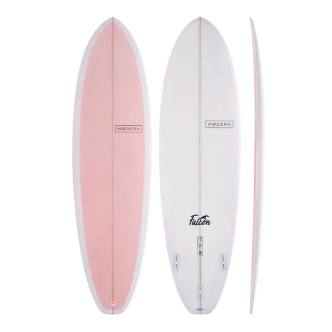 MODERN FALCON 7'6" PU CANDY PINK FCS II 53L