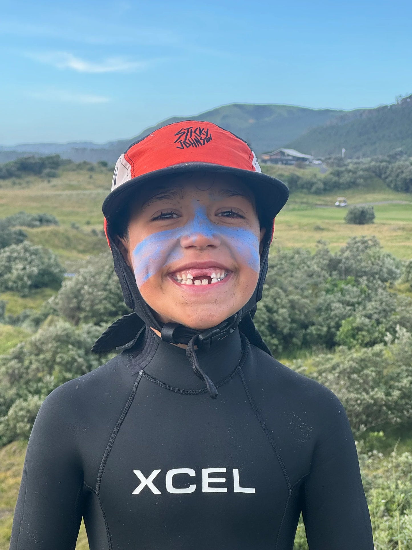 STICKY JONSON SURF HAT - ORANGE