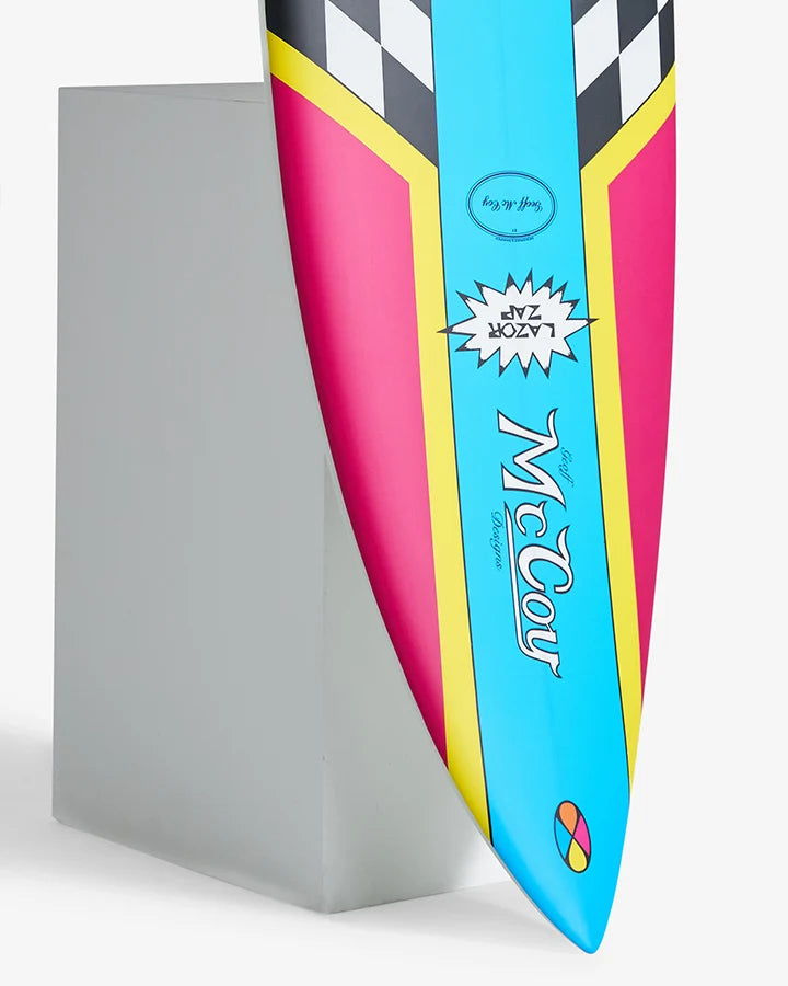 MCCOY LAZER ZAP 5'10" XF FUTURES 35L - MAGENTA