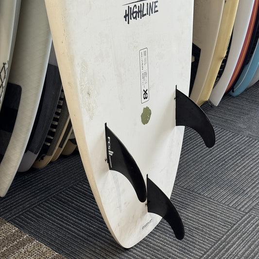 MODERN HIGHLINE BAMBOO 5'10" EPOXY FCS II 38.3l